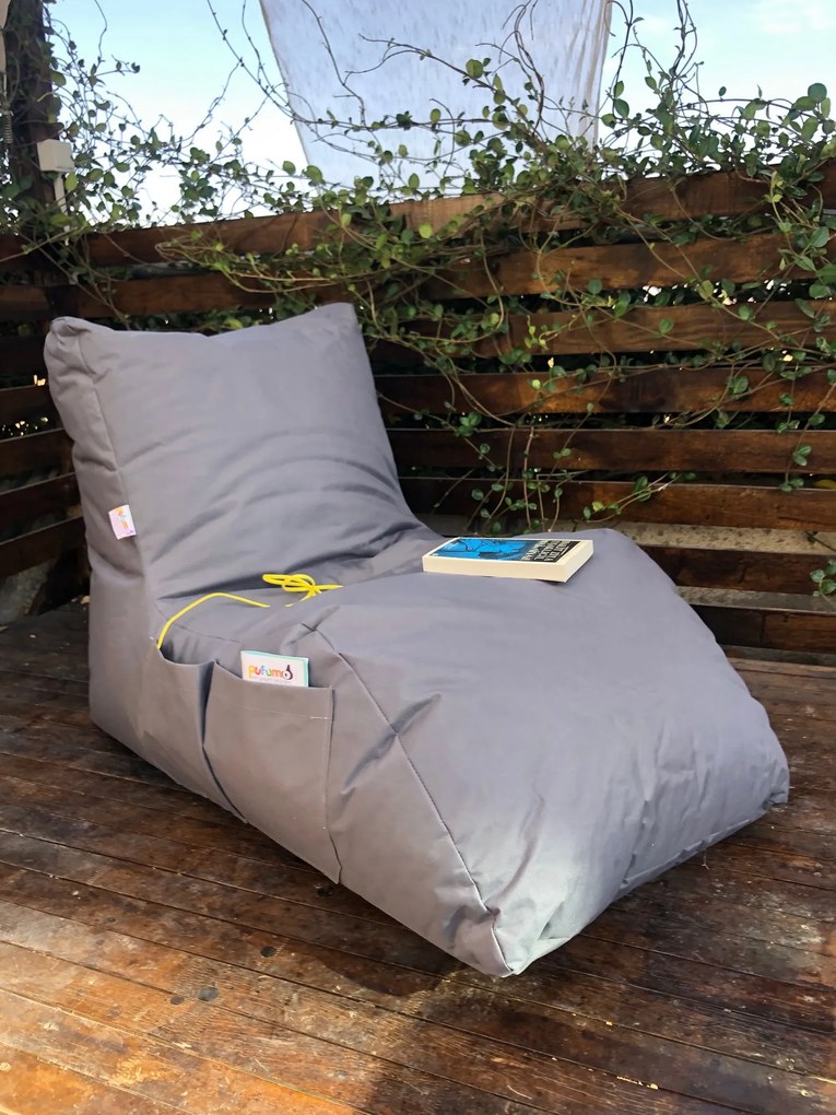 Пуф Daybed, цвят Сив