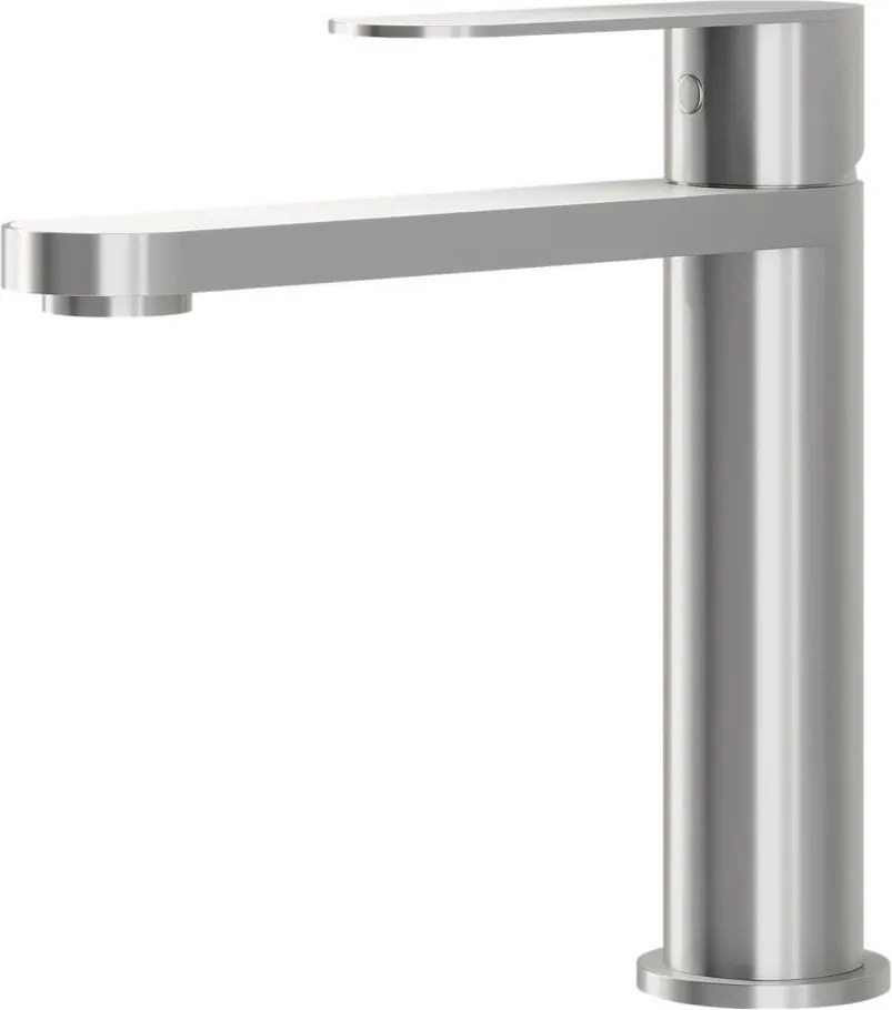 Смесител за умивалник TARNBY 17,3 cm от четкана неръждаема стомана