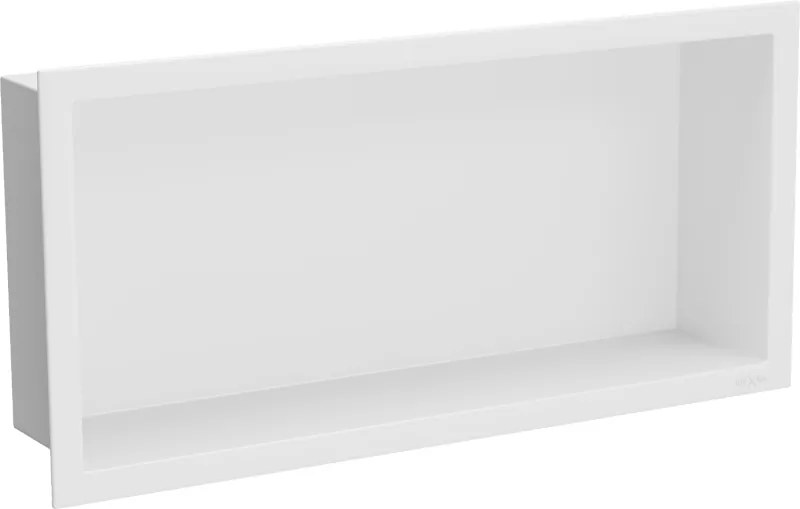 Mexen X-Wall-R нишова полица с фланец 45 x 20 cm, бяла - 1920452010