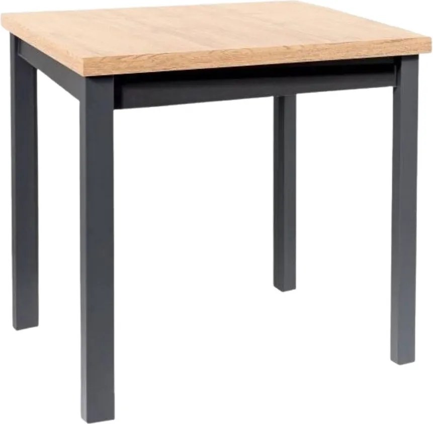 Маса Adam 90-Natural Черен