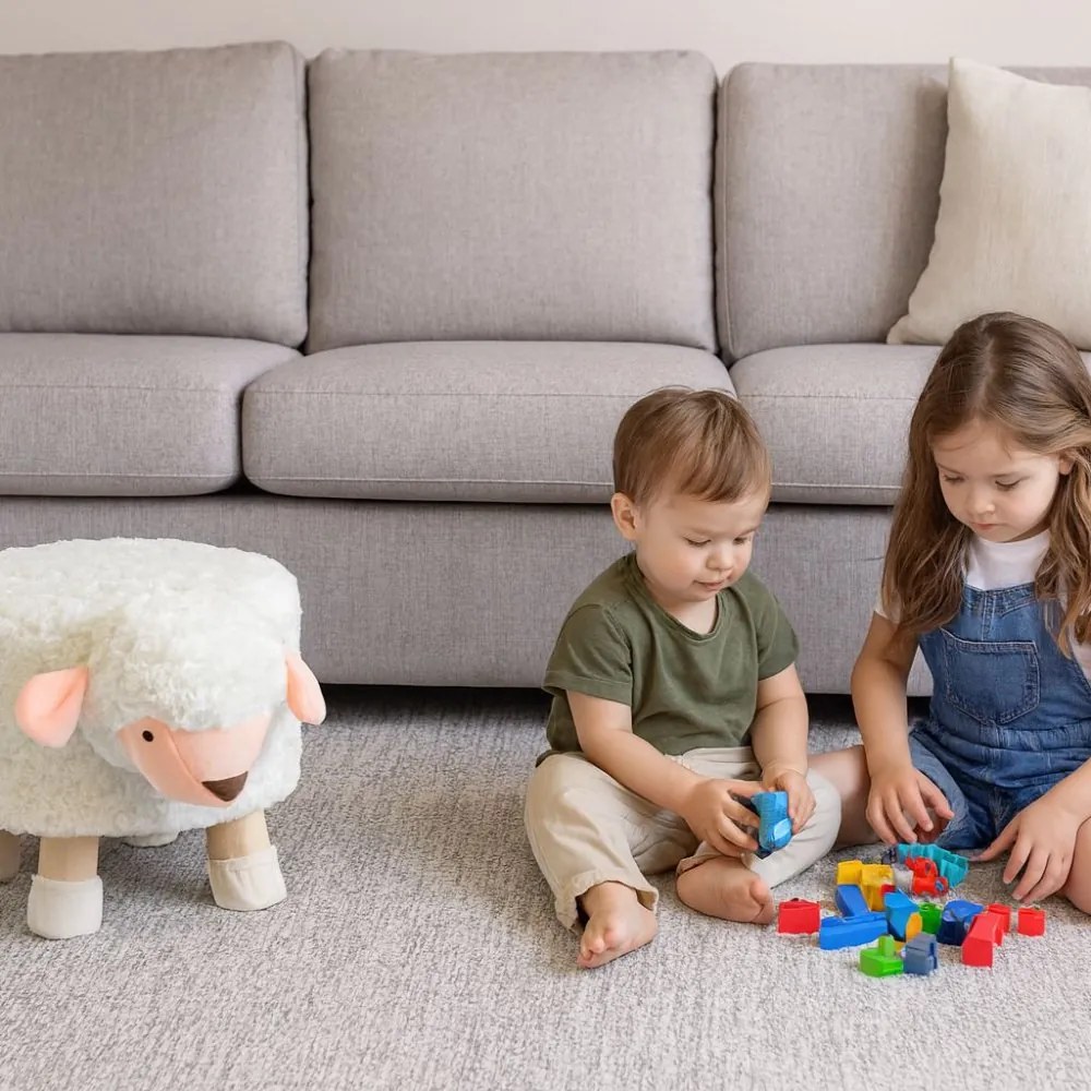 Детско столче с мотив на овца