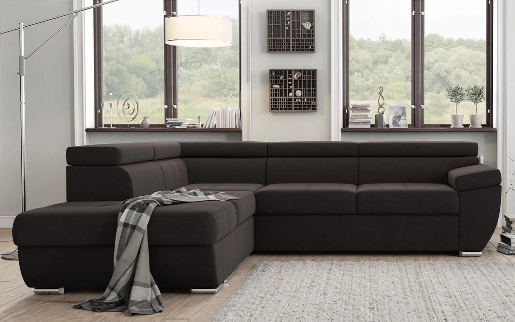 Разтегателен ъглов диван Дилън