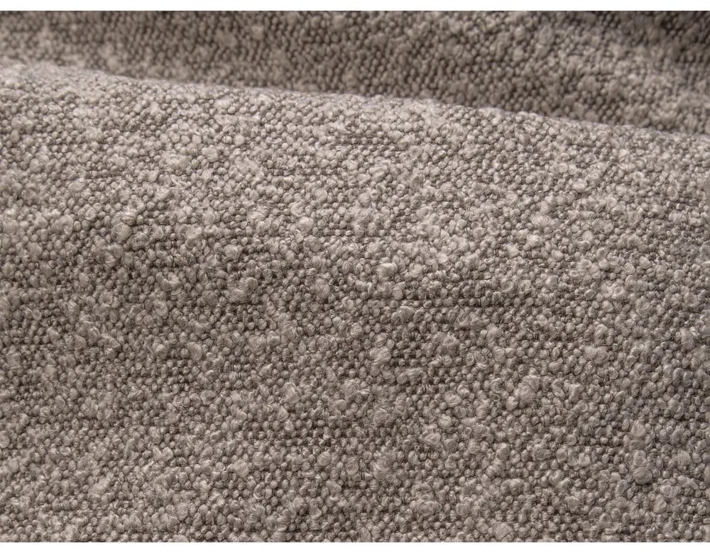 Светлосиво двойно легло 200x200 cm тапицирано с място за съхранение с включена подматрачна рамка Simon Olivia – Micadoni