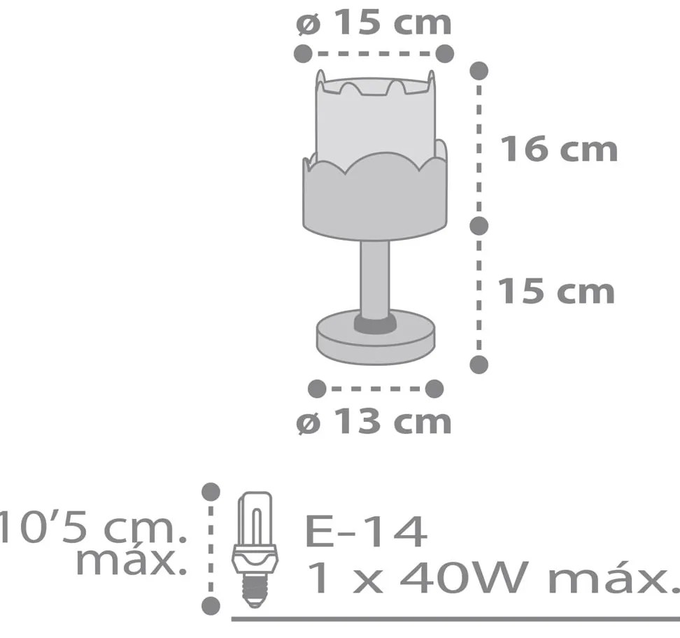 Лампа за четене Ango Baby Bunny-Green