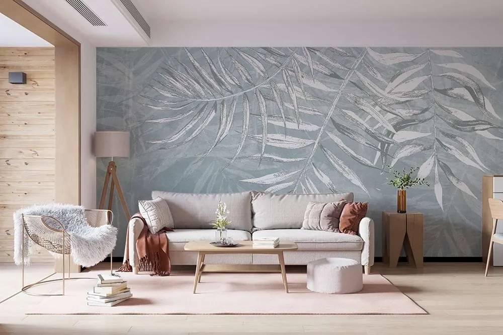 Фототапет Silver Palm Serenity