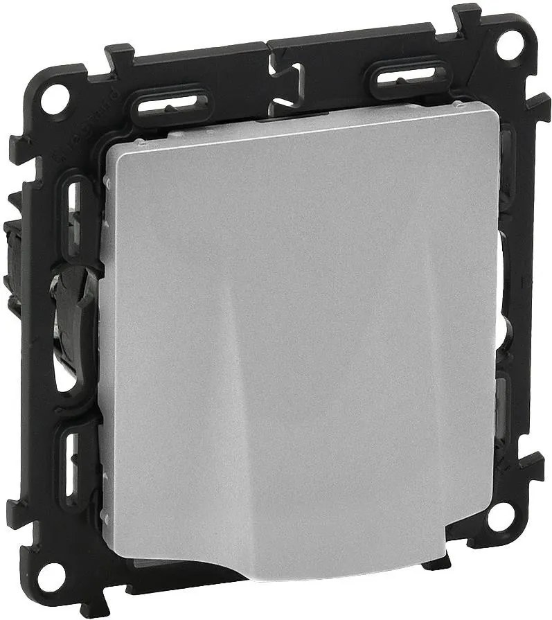 Legrand Твърда връзка с клема 5х2.5мм2 цвят алуминий Valena Life  - 753333