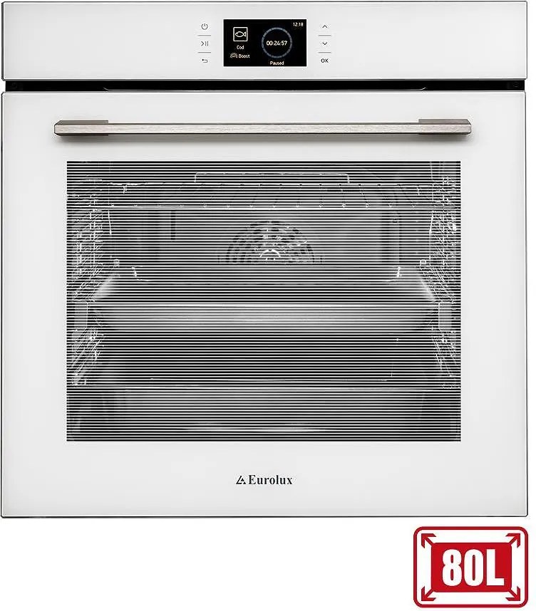 Eurolux EO8 F10TCTG WH Фурна за вграждане