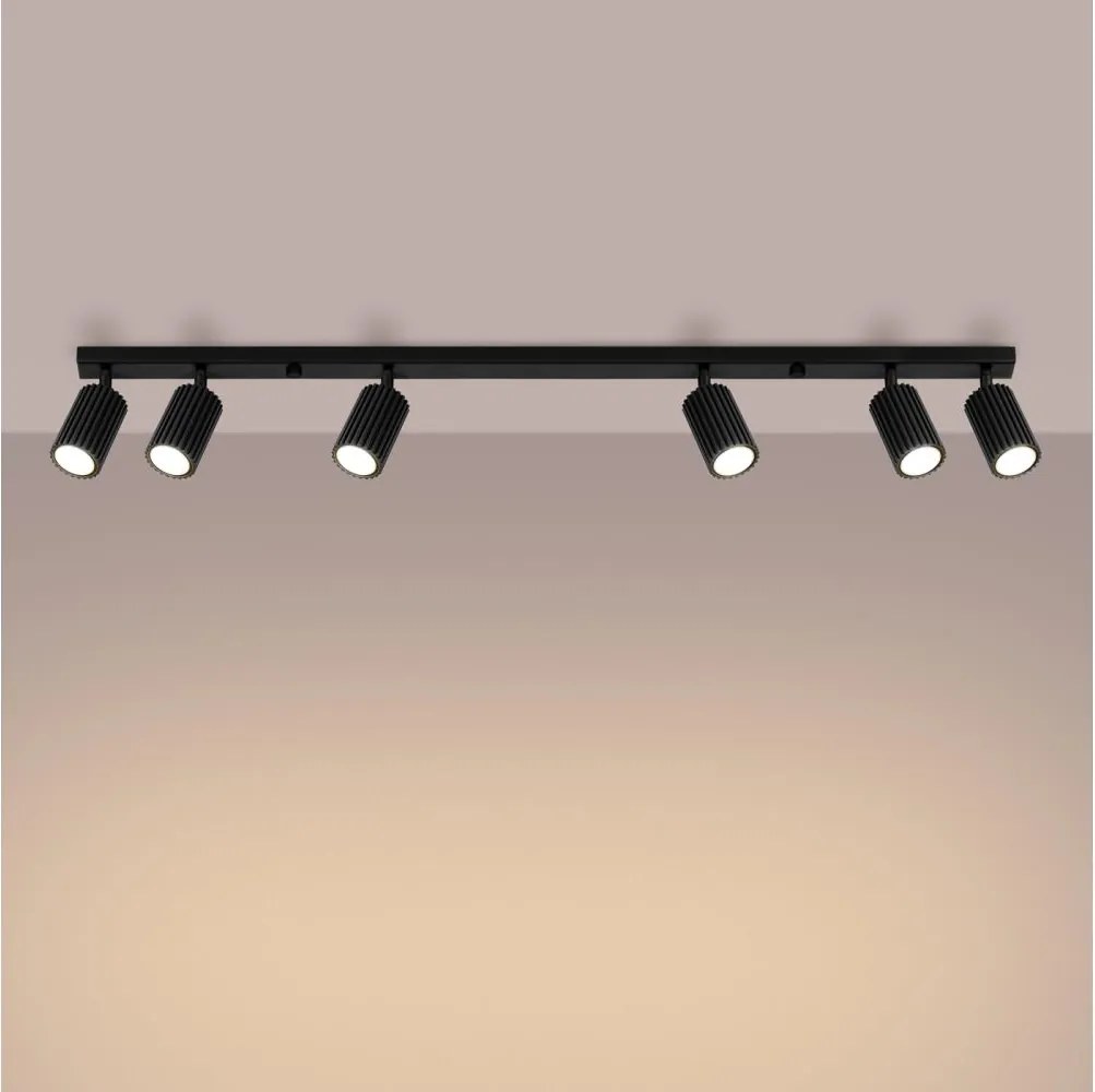 Brilagi - LED точково осветително тяло CRESTO 6xGU10/10W/230V черно