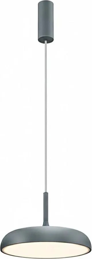 Maytoni MOD189PL-L12GR3K1 - LED полилей на кабел GERHARD LED/19W/230V Ø30 см, сив