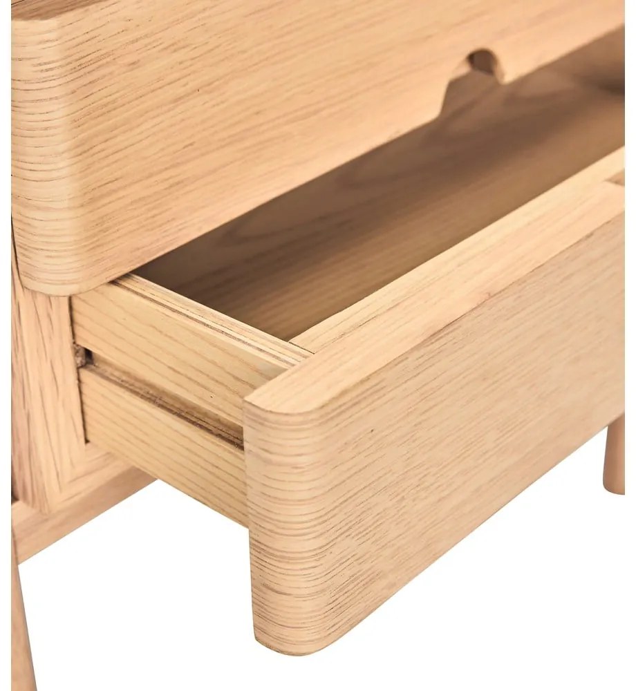 Нощно шкафче от декор от дъб в естествен цвят Appeal – Hübsch