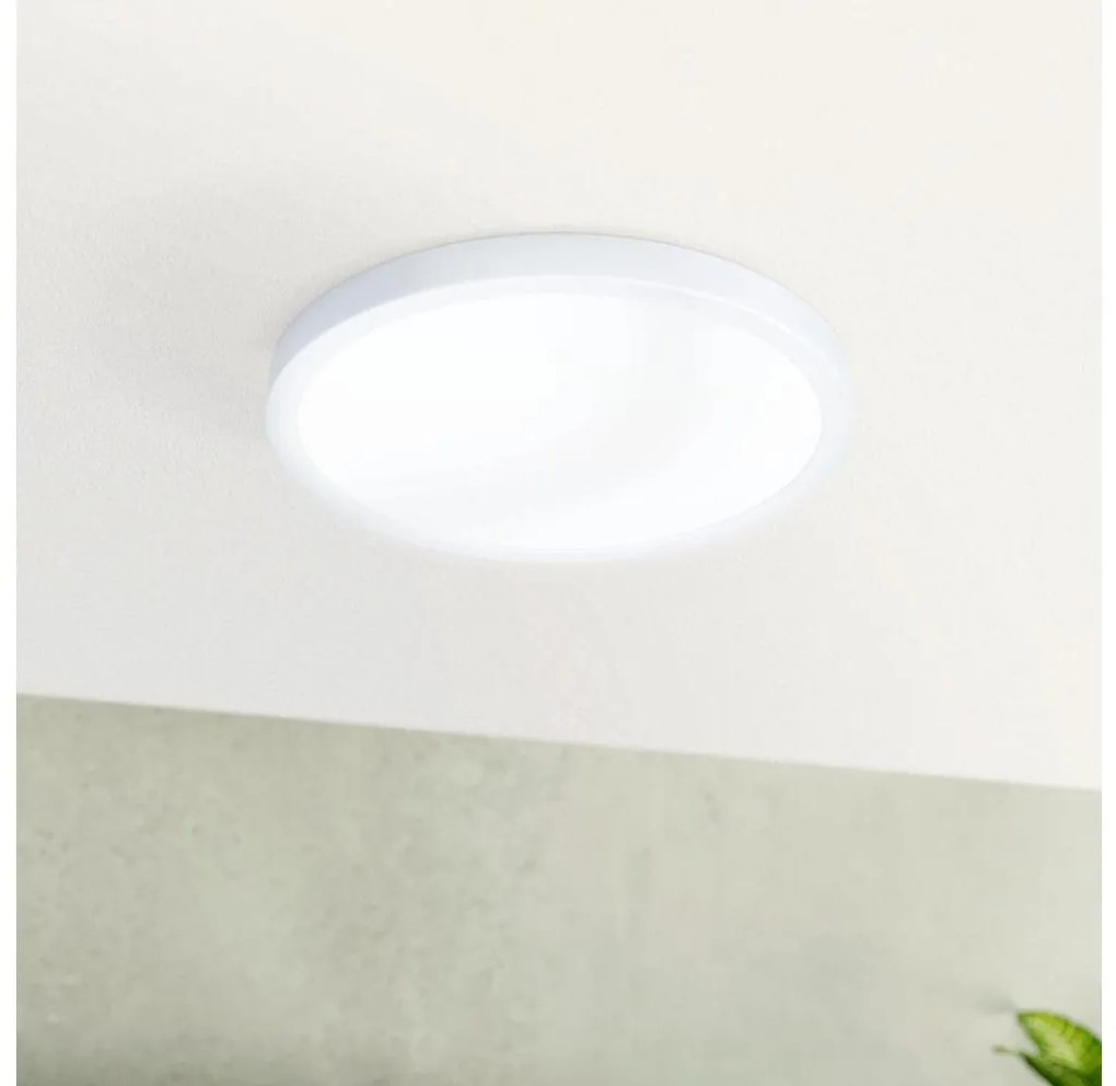 Eglo 30891 - LED плафон за баня FUEVA LED/20,5W/230V IP44 бял