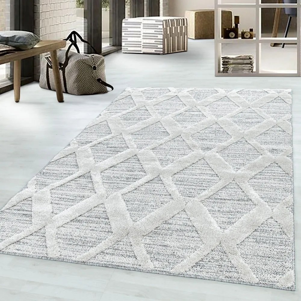 Светлосив килим 60x110 cm Pisa – Ayyildiz Carpets