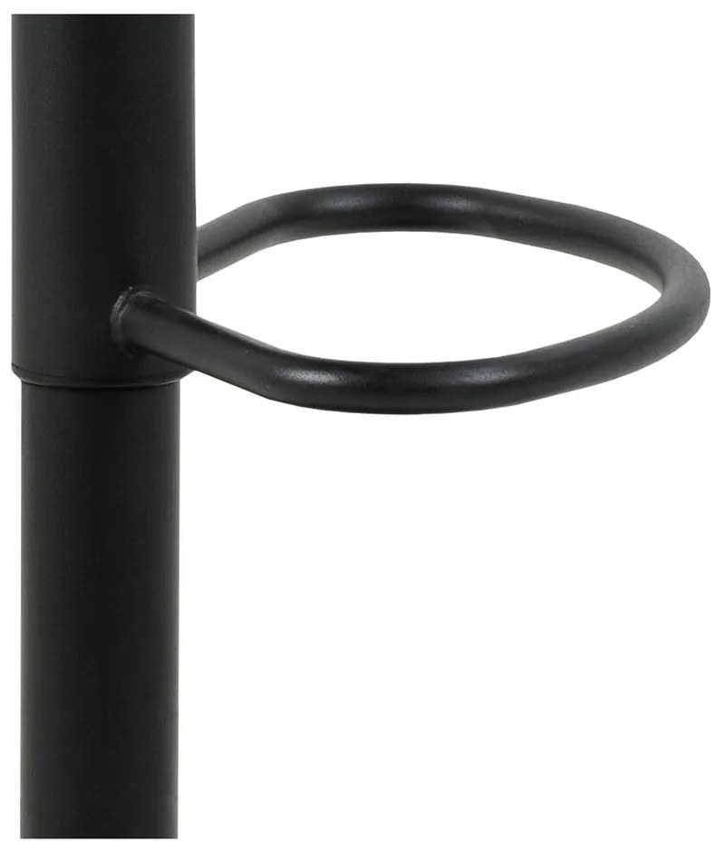 Тъмносиви бар столове с въртящ се механизъм в комплект от 2 броя 109 см Brooke - Actona