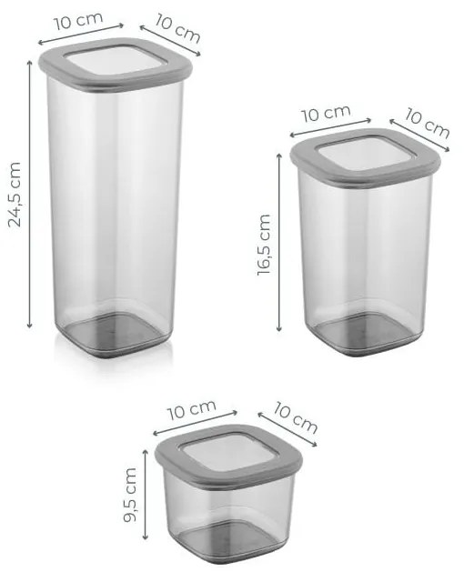 Кутии в комплект 12 бр. за храна Fresco – Hermia