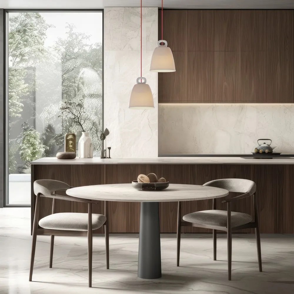 Бял детски полилей с керамичен абажур Sewilla – Candellux Lighting