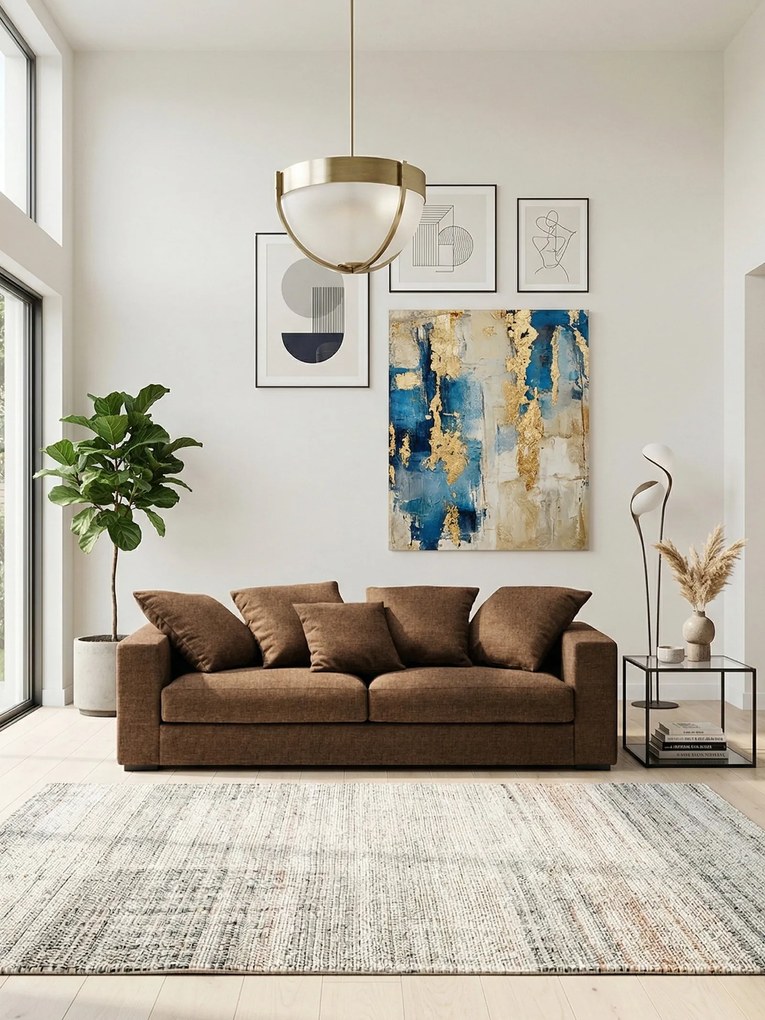 Диван Pilo Триместен-205φ 90β εκ.-MInk