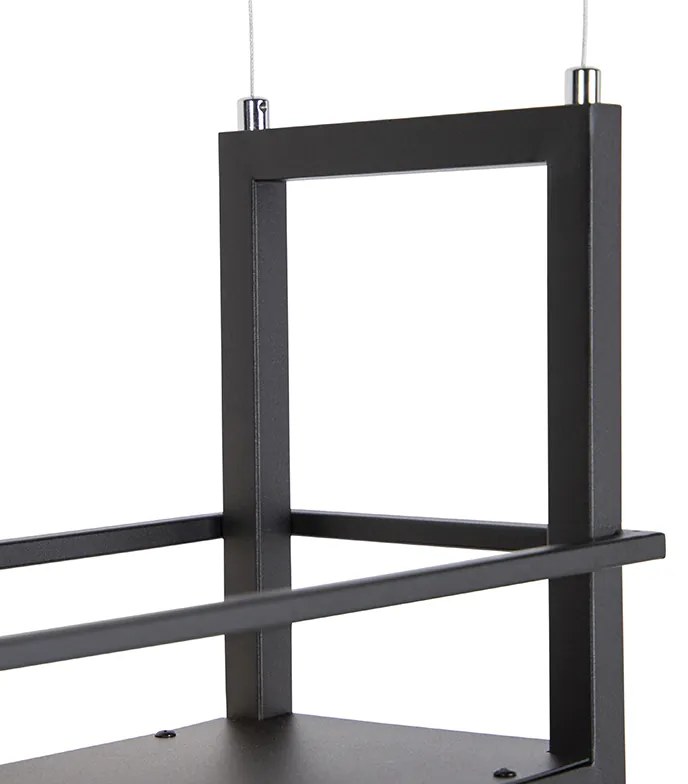 Интелигентен висящ аплик черен с WiFi A60 - Cage Rack