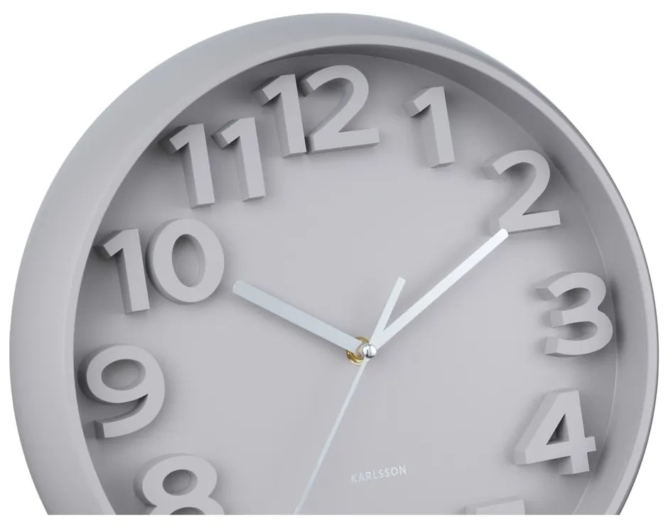 Стенен часовник ø 33,5 cm Elevated Classic Numbers – Karlsson