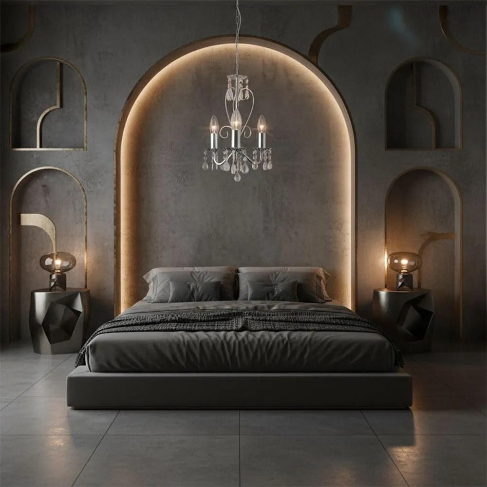 ЛАМПА EBT011-3CP CHROME