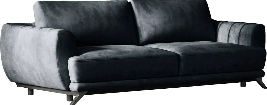 Разтегателен диван Megis - сив/антрацит