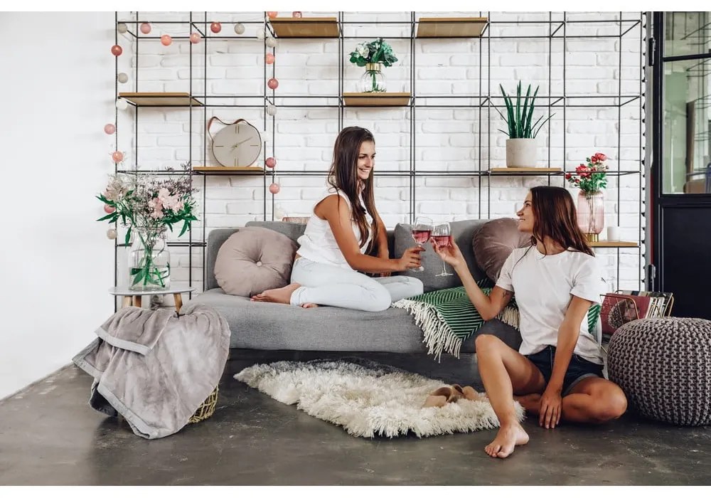 Светлосив разтегателен диван Matylda - Bonami Essentials