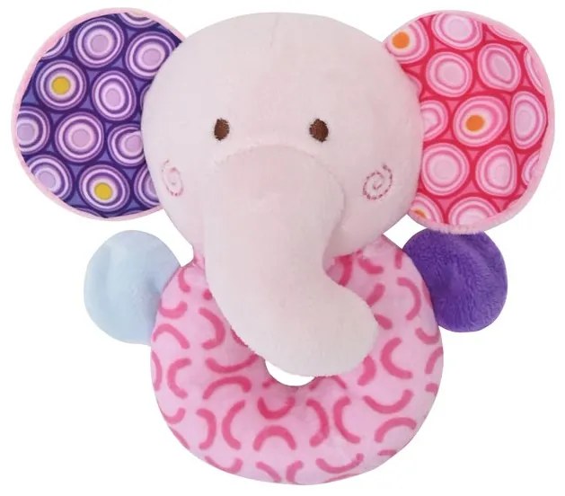 Lorelli - Дрънкалка - Слонче розово