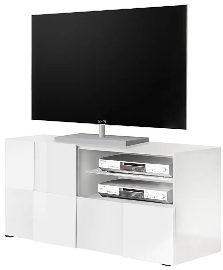 ТВ шкаф SERIAN бял