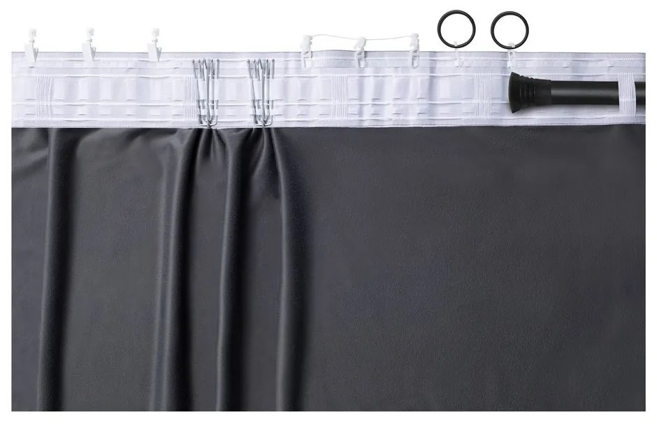 Бежова затъмняваща завеса 530x270 cm Velto – Filumi