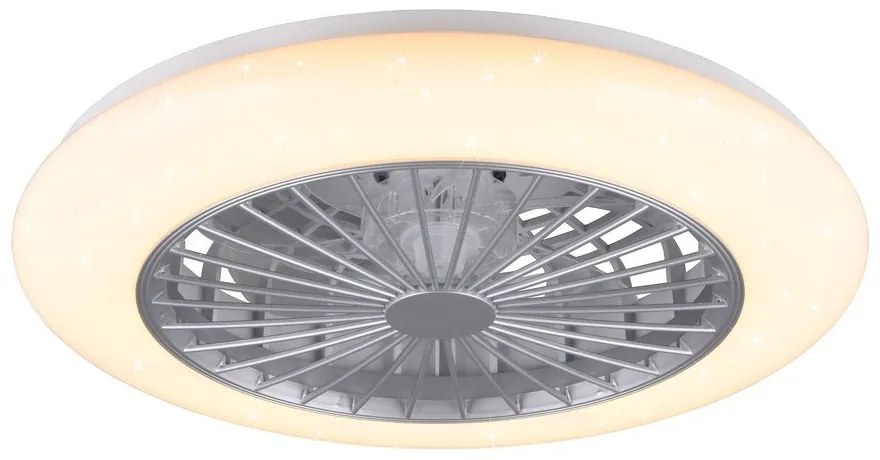 Бяло LED осветително тяло за таван Stralsund – Trio