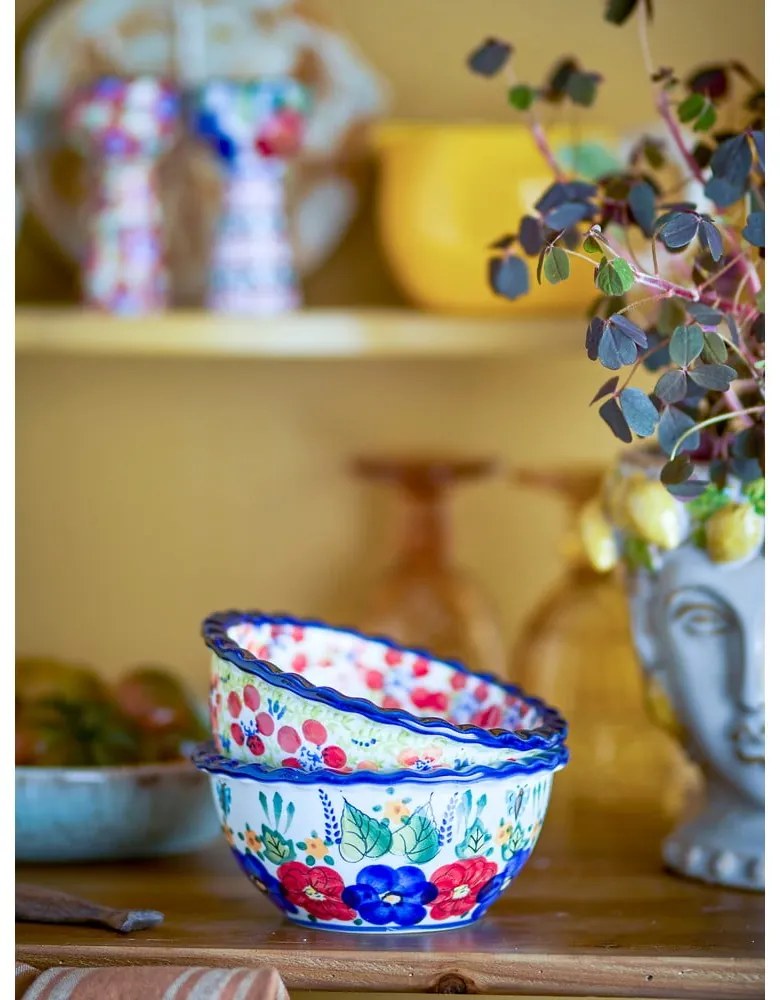 Глинени купички в комплект от за сервиране 2 бр. 380 ml Florist – Bloomingville