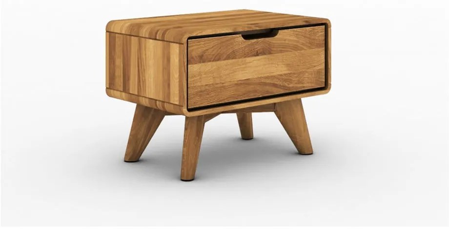 Нощно шкафче от дъбова дървесина Greg - The Beds