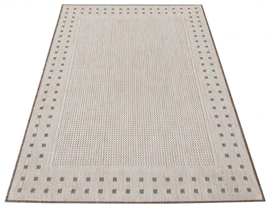 Елегантен двустранен килим с впечатляващ ръб Ширина: 80 см | Дължина: 150 см