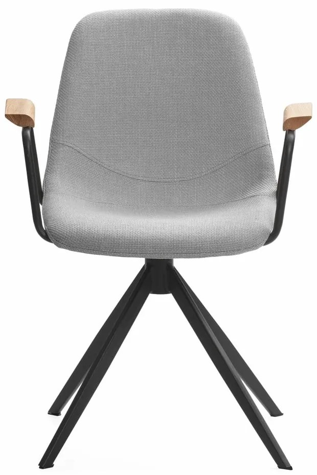 Светлосиви трапезни столове в комплект от 2 бр. Tali – Marckeric