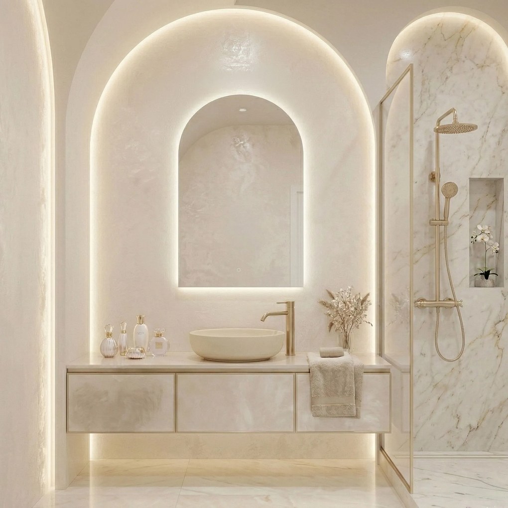 Огледало LED 90x60cm TOP-1