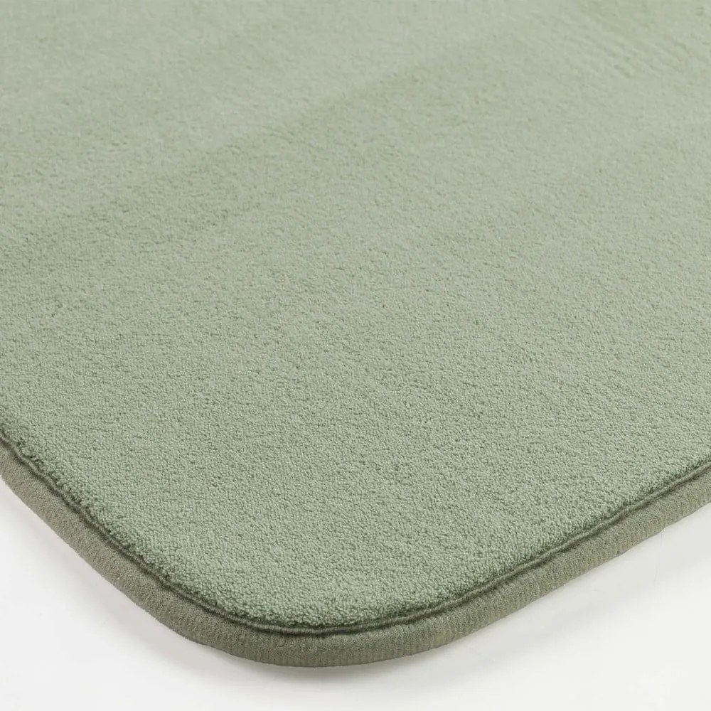 Зелен килим за баня 45x75 cm Vitamine – douceur d'intérieur