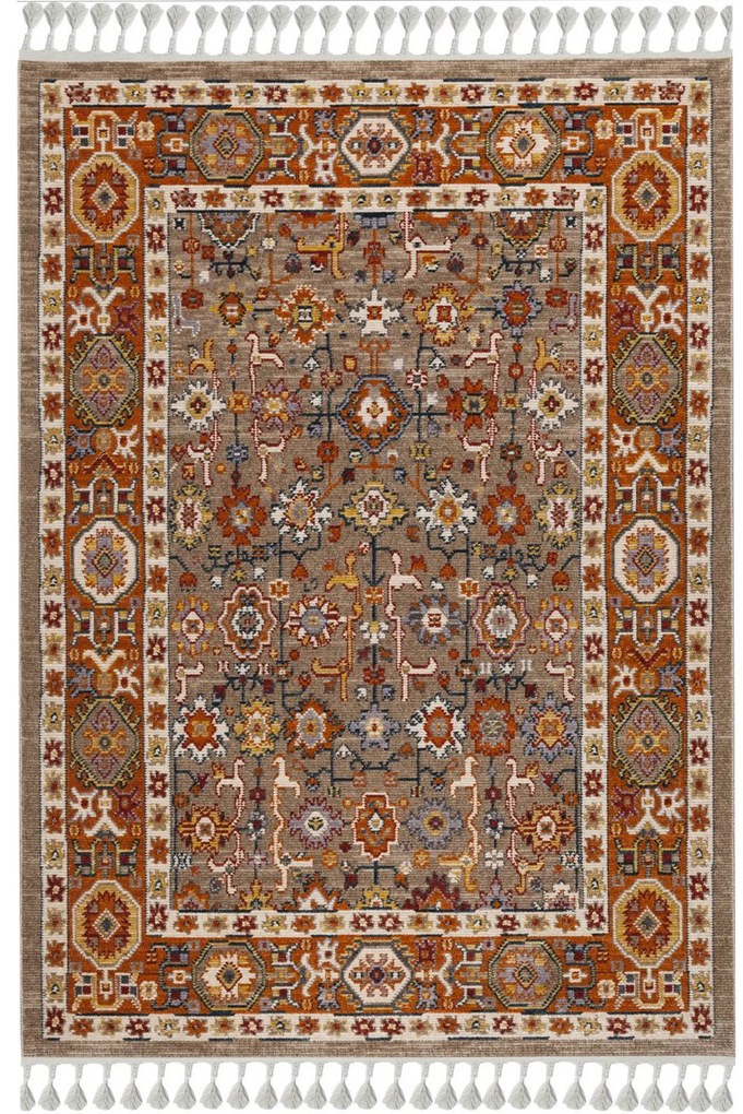 Килим за антре (80 x 150) 80117A - Многоцветен бежов