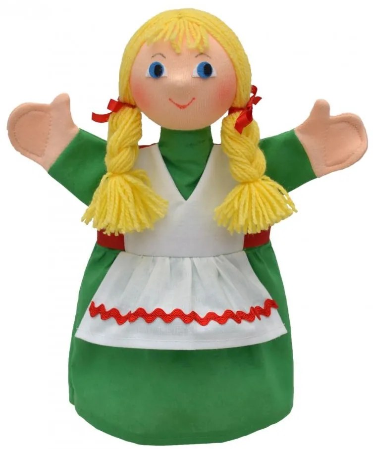 Moravská - Кукла за театър Момиче Гретел, 27 см. 22833B