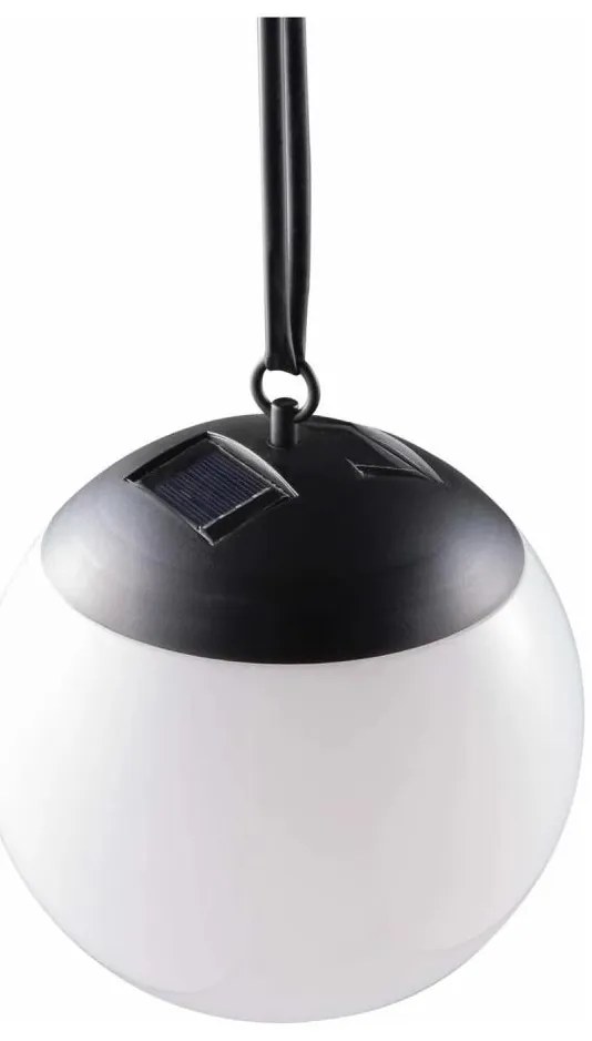 LED Соларна висяща лампа KIARA LED/1,2V 600 mAh IP44 черен