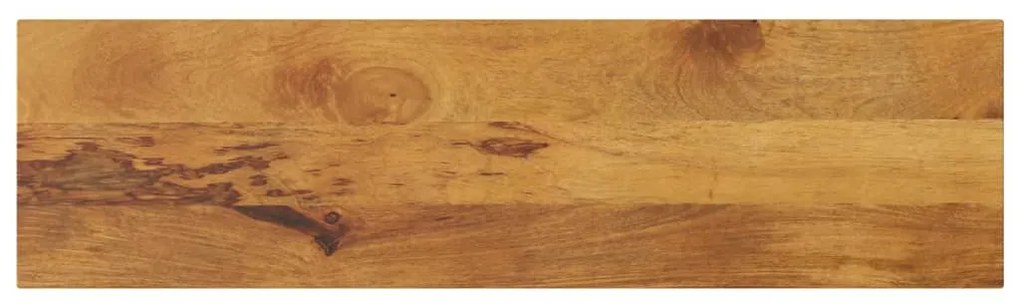 371635 vidaXL Плот за маса, 120x30x3,8 см, правоъгълен, манго масив