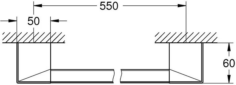 Поставка за кърпи Grohe Selection Cube