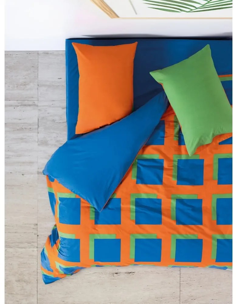 Двойно удължено спално бельо от памук Renforcé с включен долен чаршаф, 4 части 200x220 cm Venus – Mijolnir