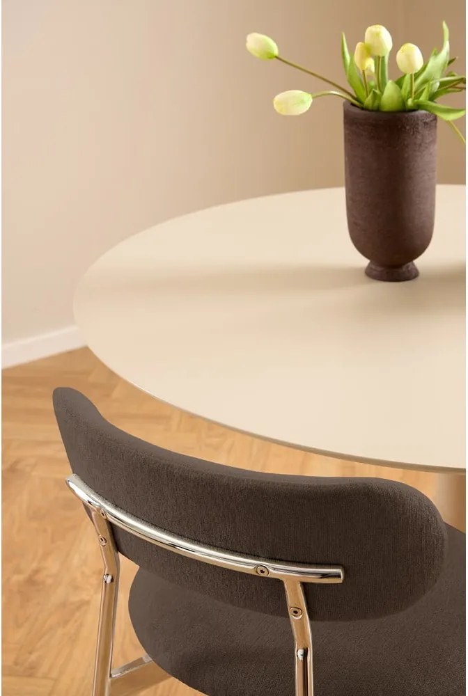 Светлокафяв трапезен стол Lyric – Actona