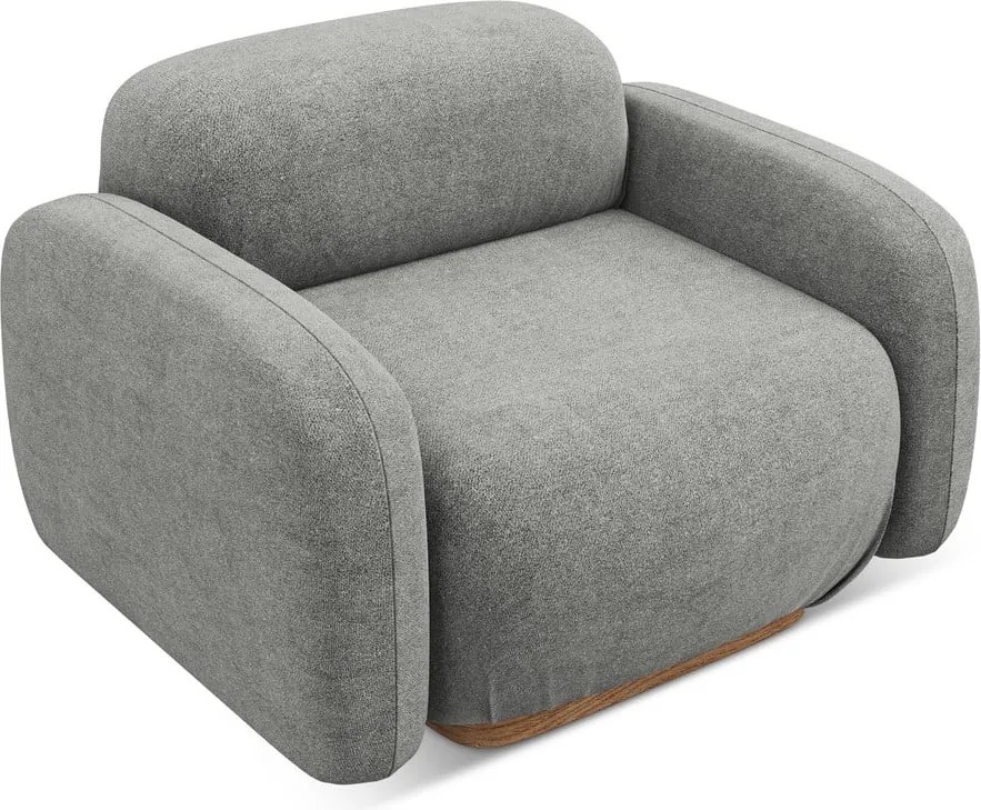 Сив модул за диван от букле Ailani – Makamii