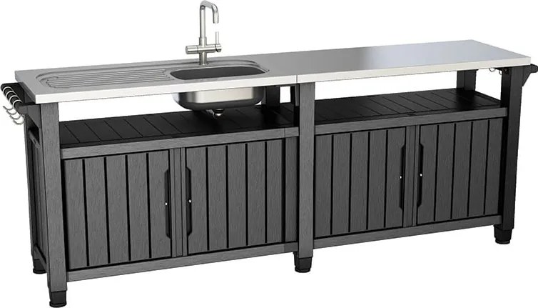 Градинска кухня 237x52 cm Unity – Keter