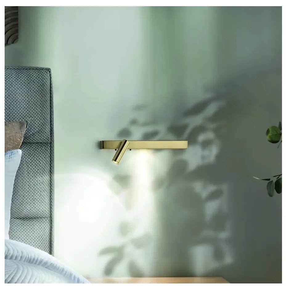 Ideal Lux - LED аплик BONNE LED/6,5W/230V CRI 90 златист