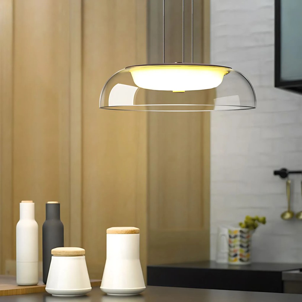 Висяща LED лампа APP1691-1PC Gold