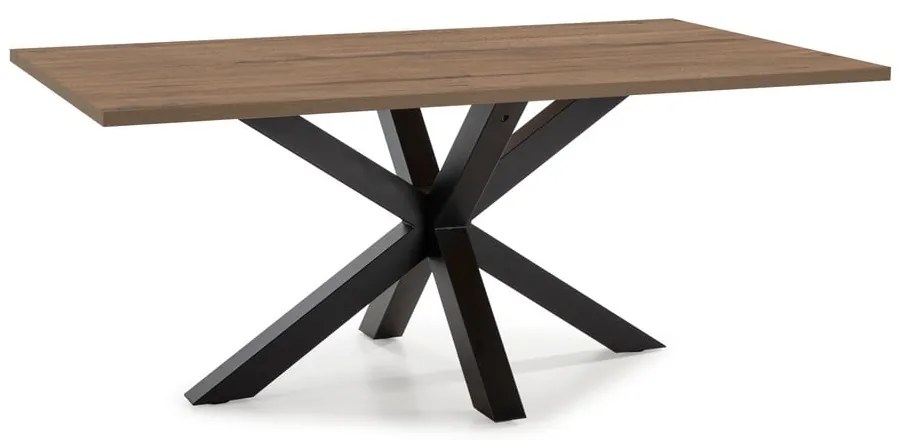 Трапезна маса с орехов плот 100x180 cm Comba - Marckeric