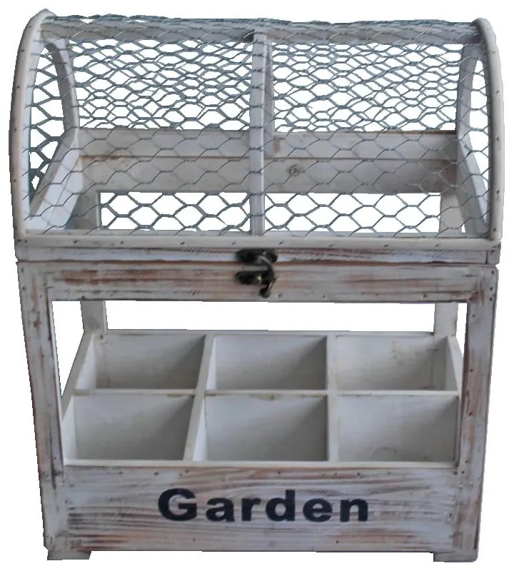 Дървена стойка за цветя (височина 39 cm) – Garden Pleasure