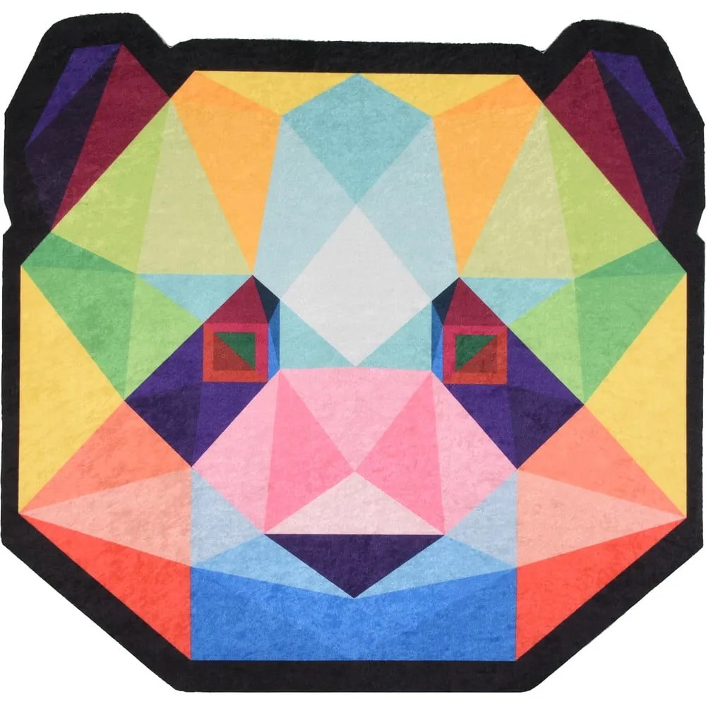 Детски килим подходящ за пране ø100 cm Rainbow Panda – Vitaus