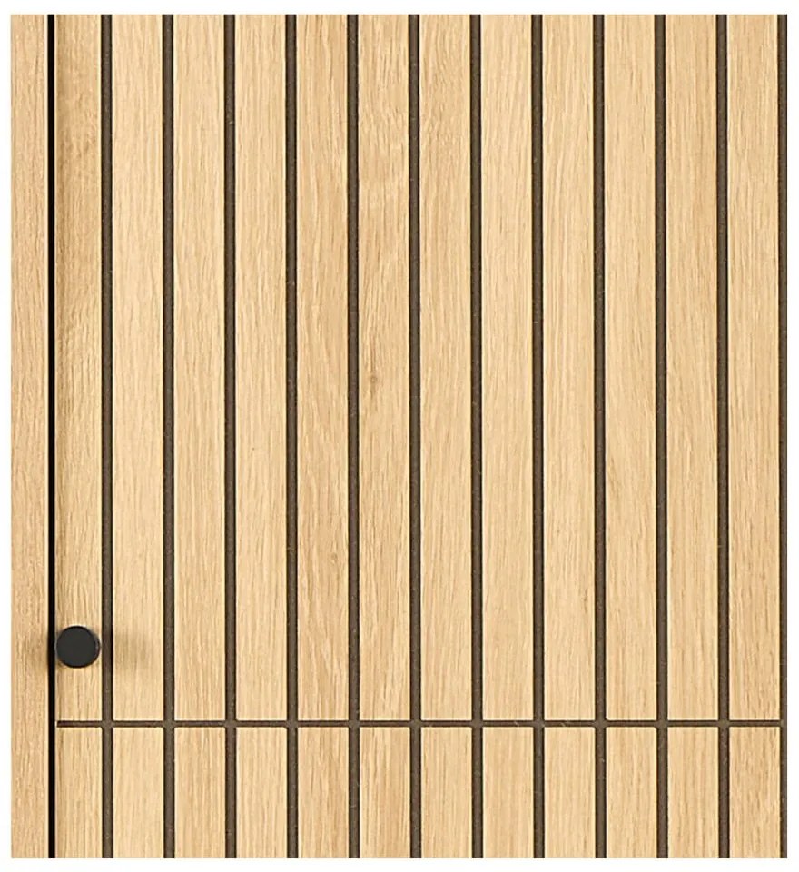 Гардероб от дъбов декор в естествен цвят 51x200x60 cm Albany – Actona